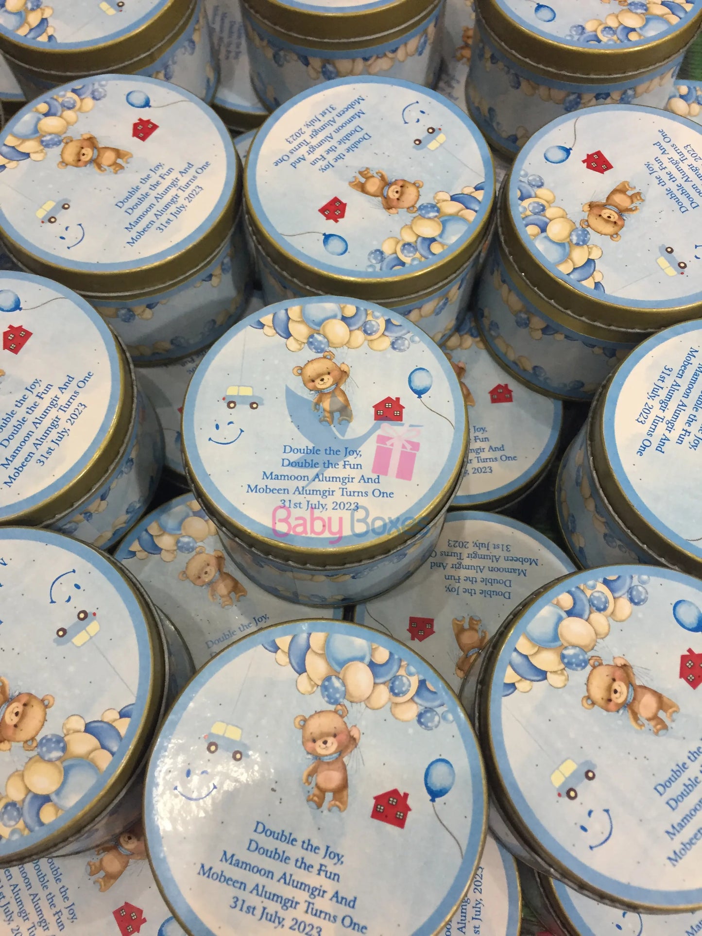 250 Gram Boy Tin Box