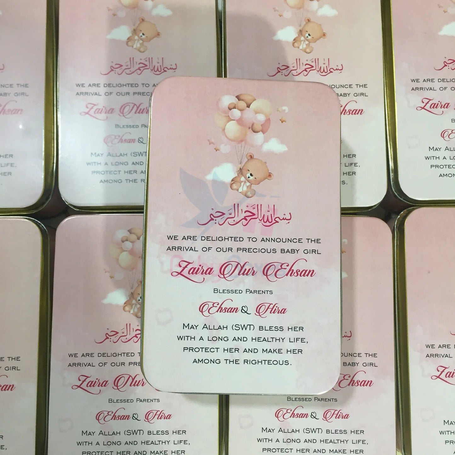 Half Kg Girl Sweet Tin Boxes