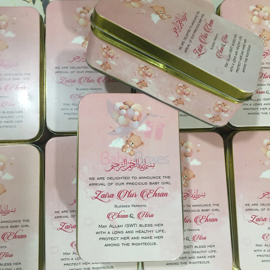 Half Kg Girl Sweet Tin Boxes