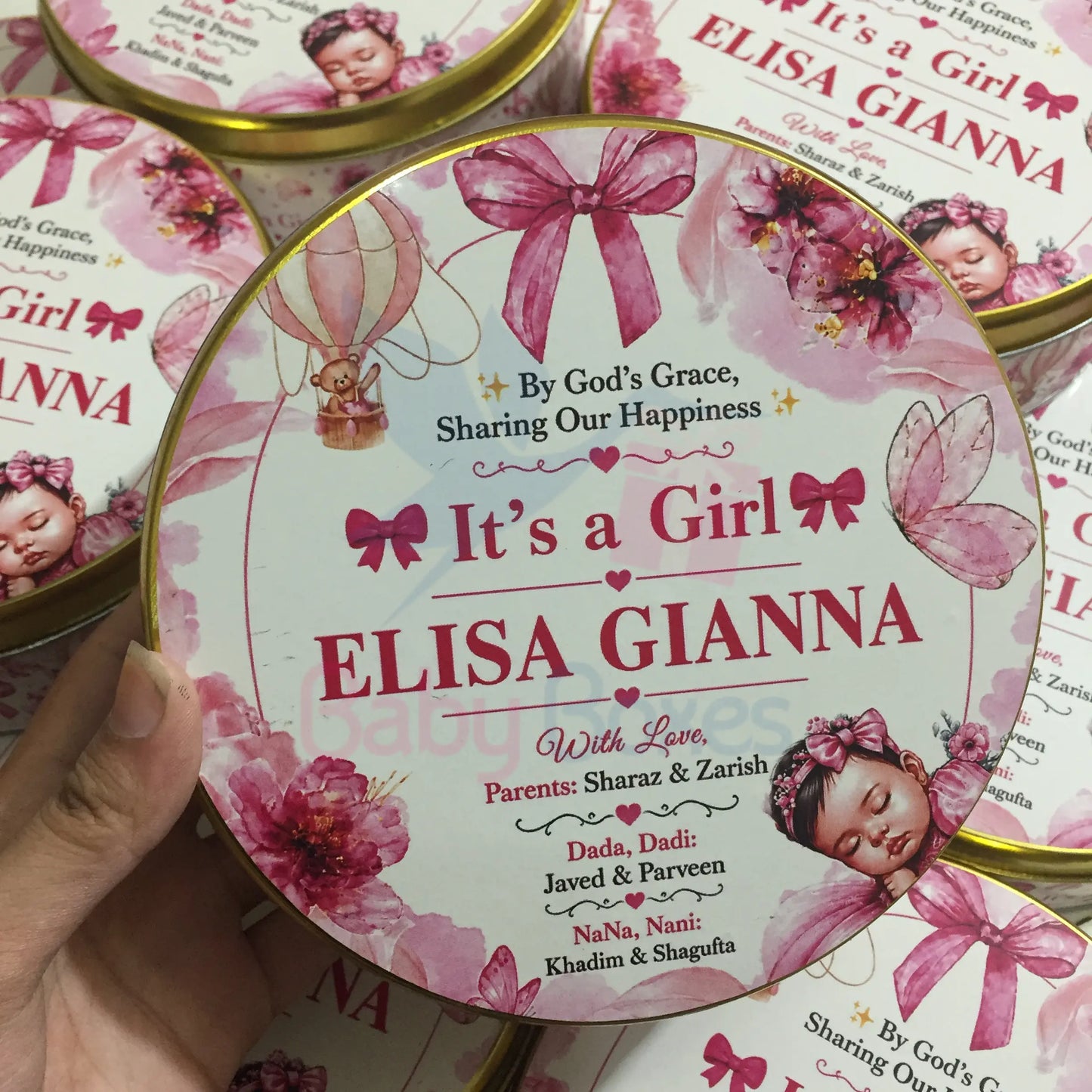 New Half Kg Announcement Sweet Box