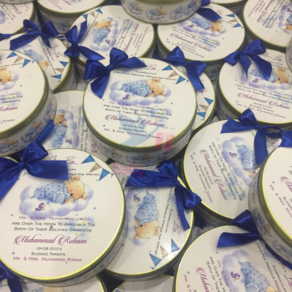 Half Kg Baby Announcement Sweet Box