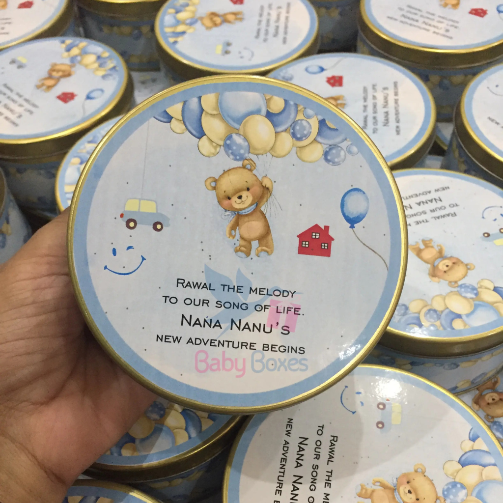 250 Gram Baby Sweet Tin Box