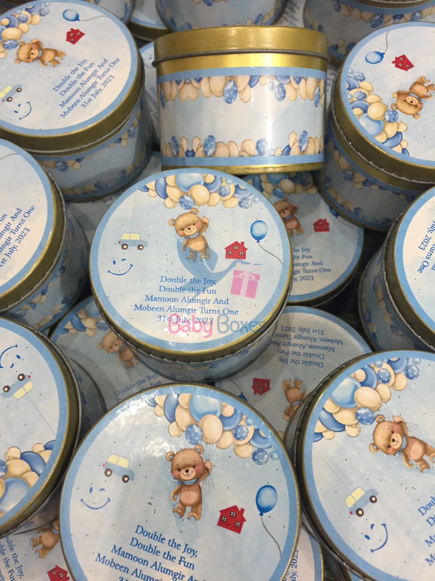250 Gram Boy Tin Box