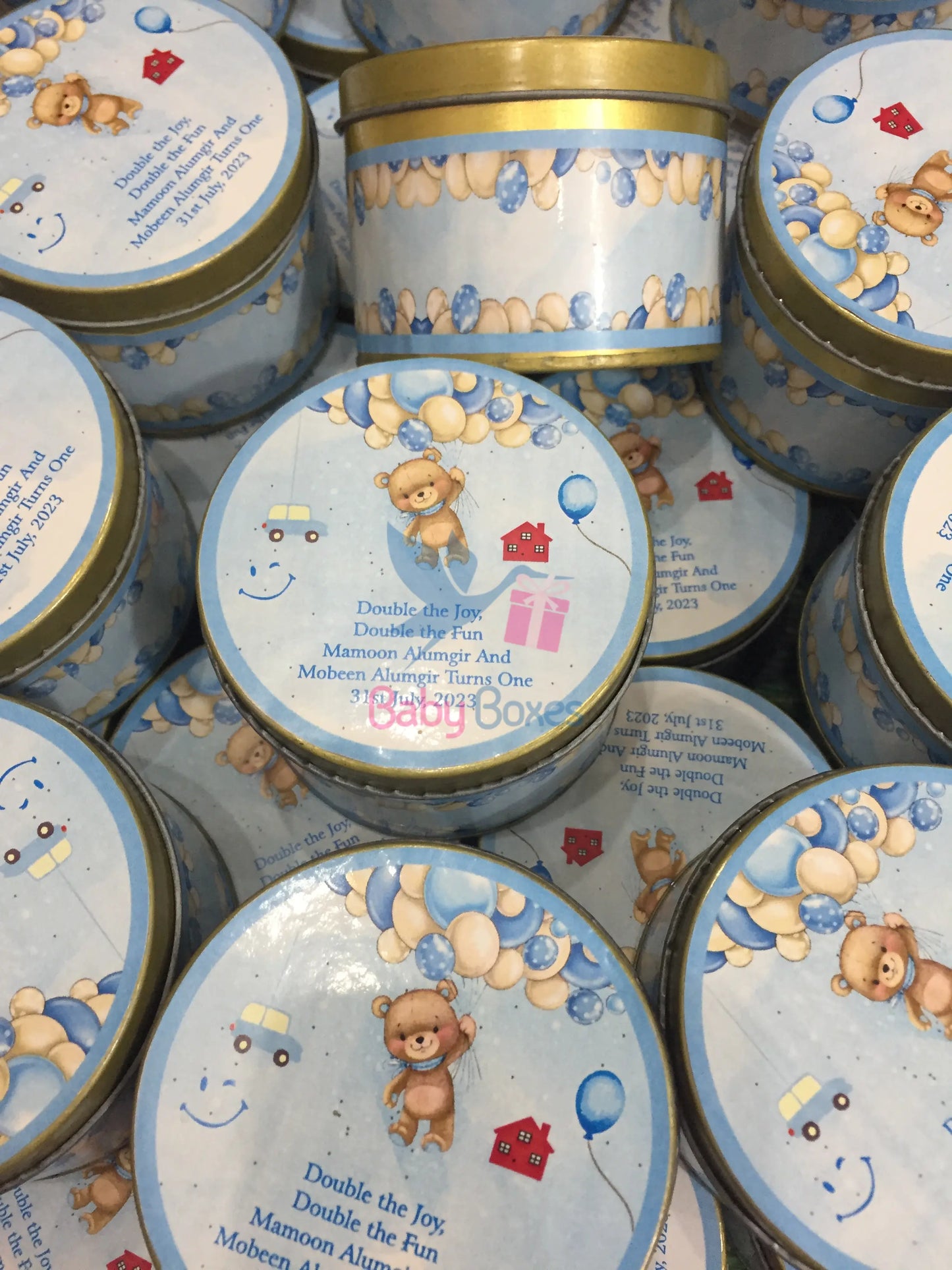 250 Gram Boy Tin Box