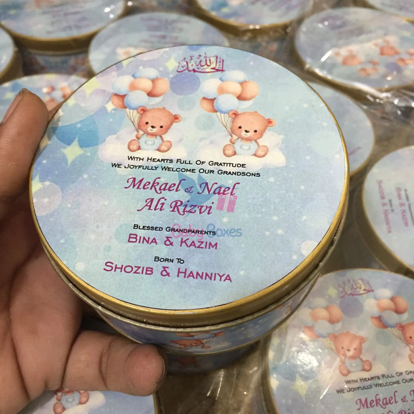 250 Gram Baby Boxes