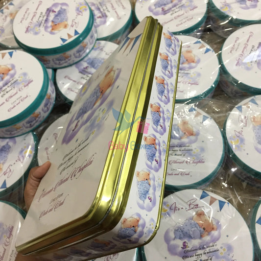 1 Kg Baby Announcement Sweet Tin Box