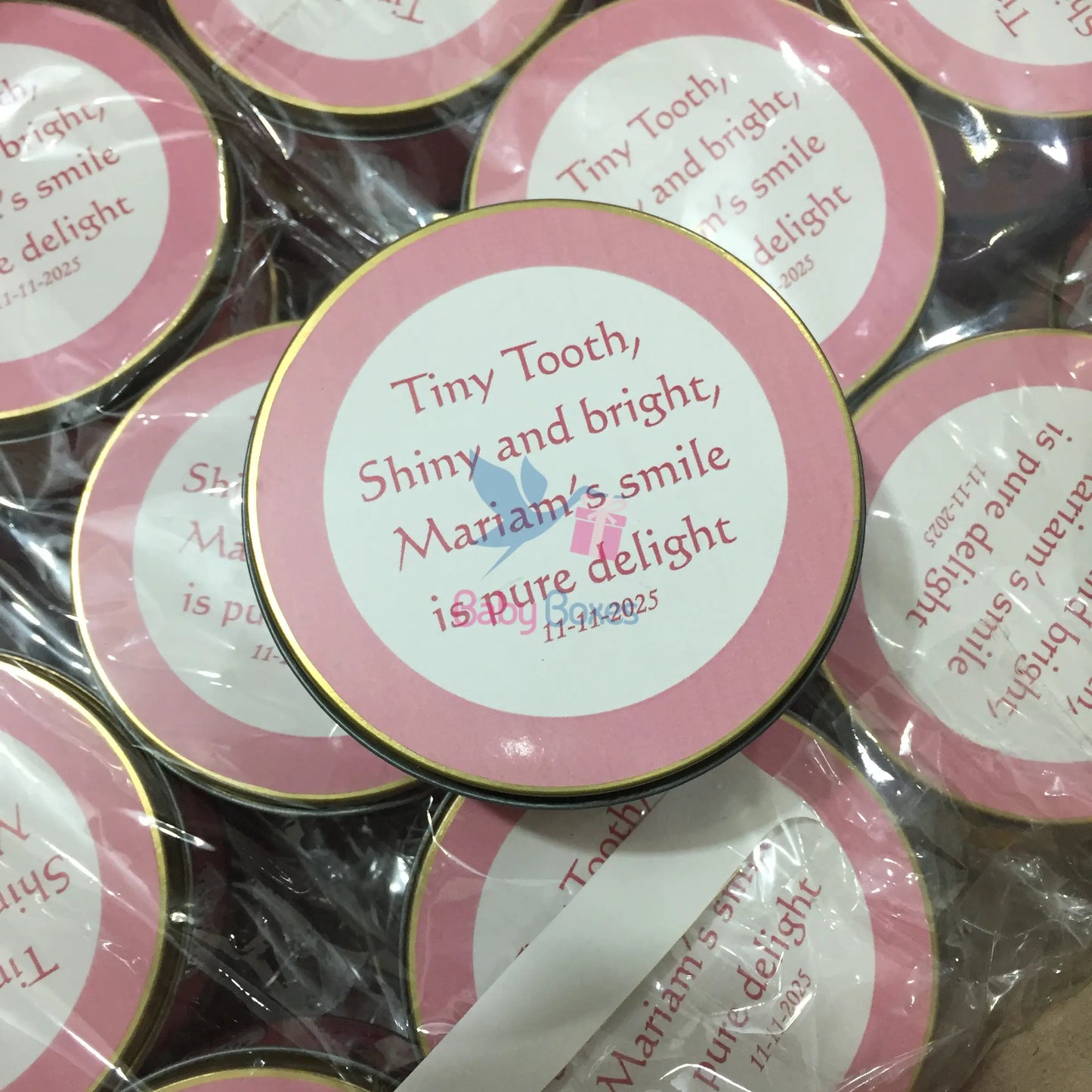 250 Gram Baby Tin Boxes