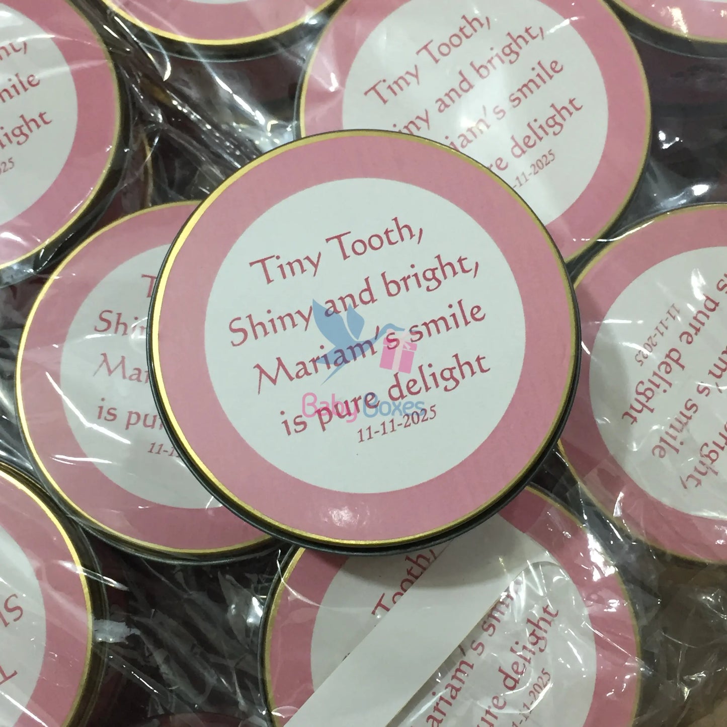 250 Gram Baby Tin Boxes