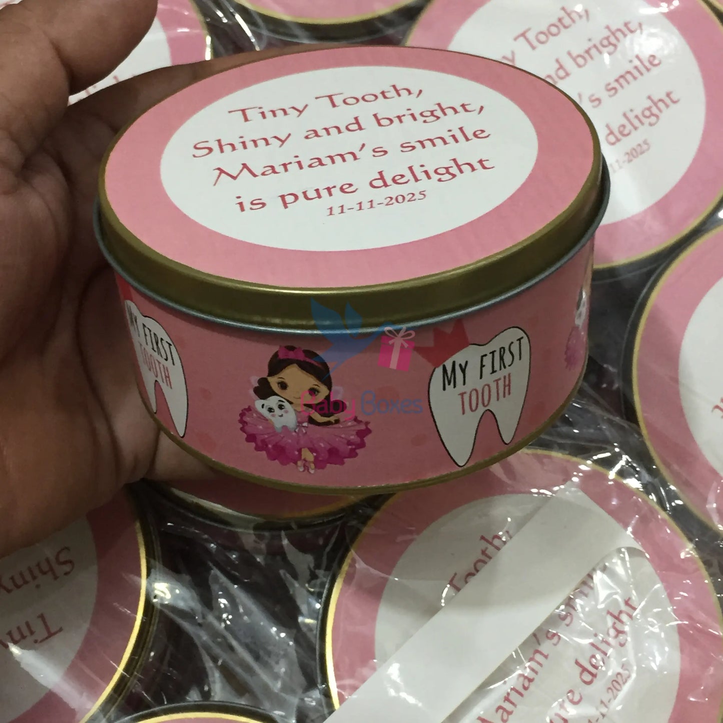 250 Gram Baby Tin Boxes