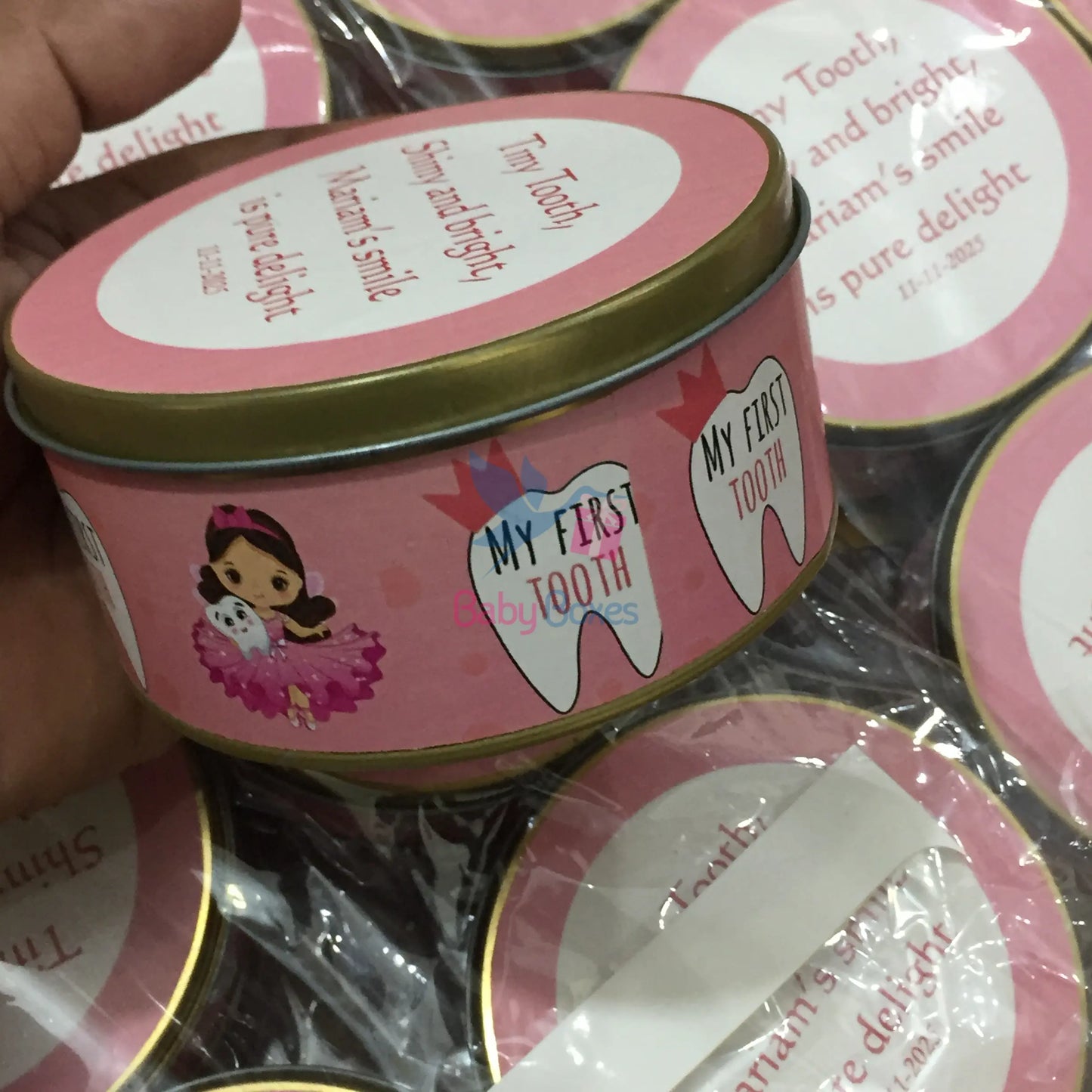 250 Gram Baby Tin Boxes