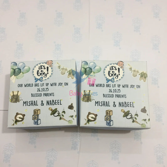 250gm Baby Announcement Cardboard Box