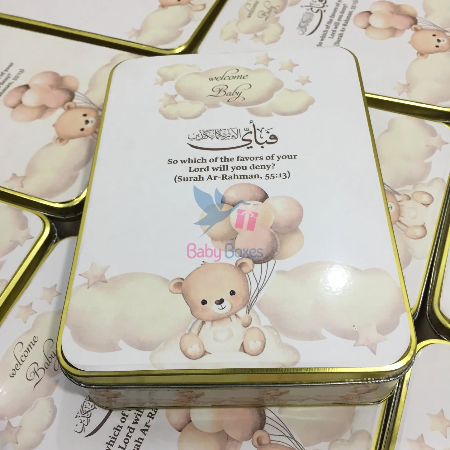1 Kg Baby Boy Announcement Sweet Box