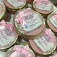 Half Kg Baby Girl Announcement Sweet Box With Bow