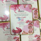 1 Kg Baby Girl Announcement Tin Box