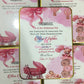 1 Kg Baby Girl Announcement Tin Box