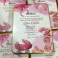 1 Kg Baby Girl Announcement Tin Box