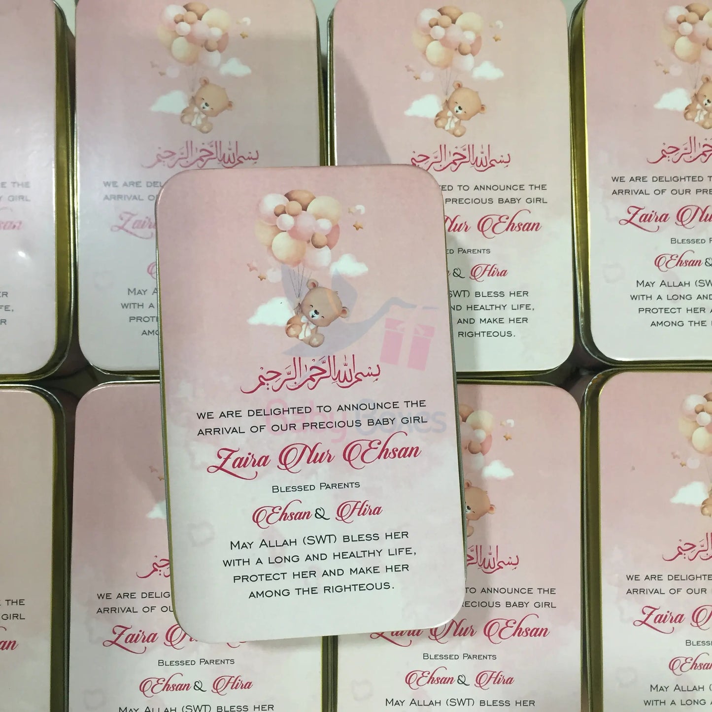 Half Kg Girl Sweet Tin Boxes