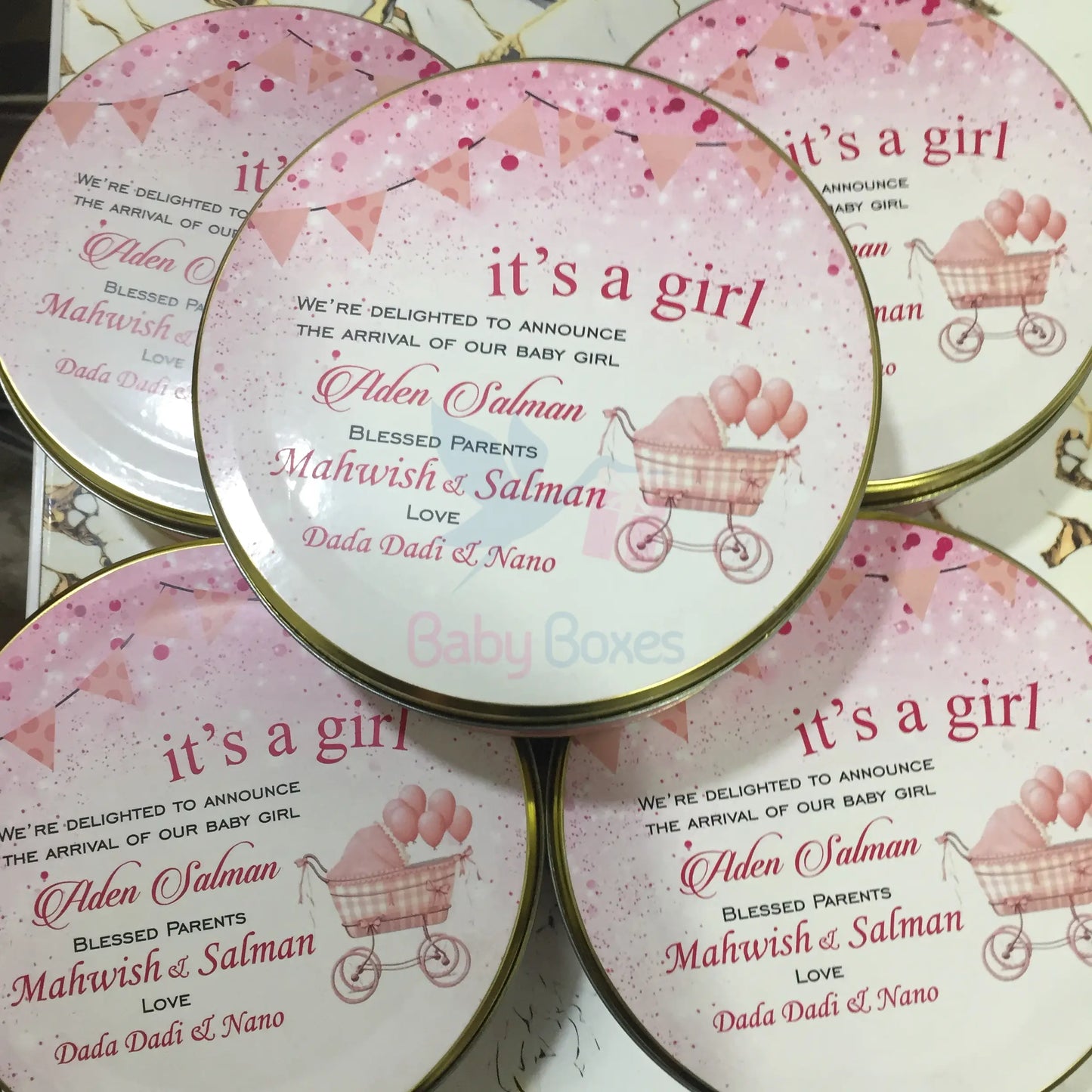 Half Kg Announcement Box