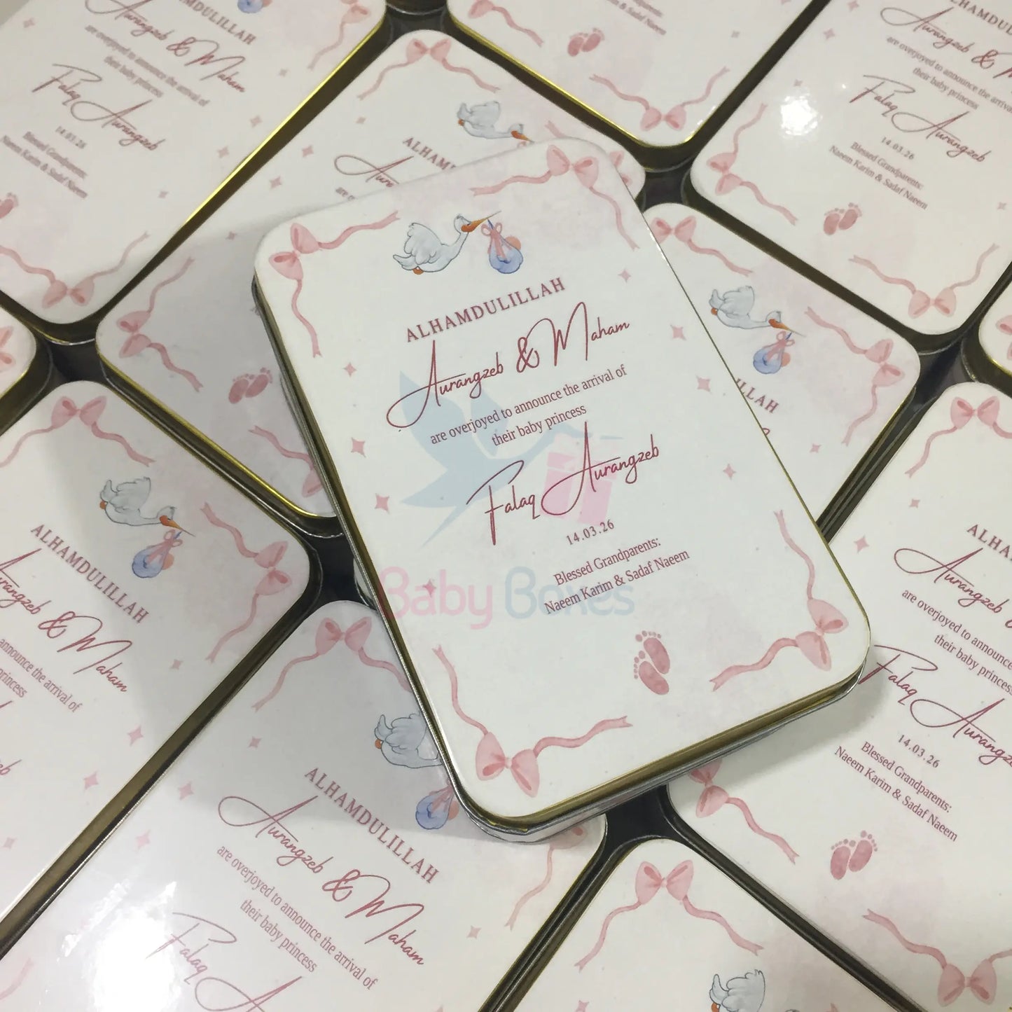 Half Kg Baby Sweet Tin Boxes