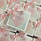 250gm Baby Girl Cardboard Sweet Boxes With Bow