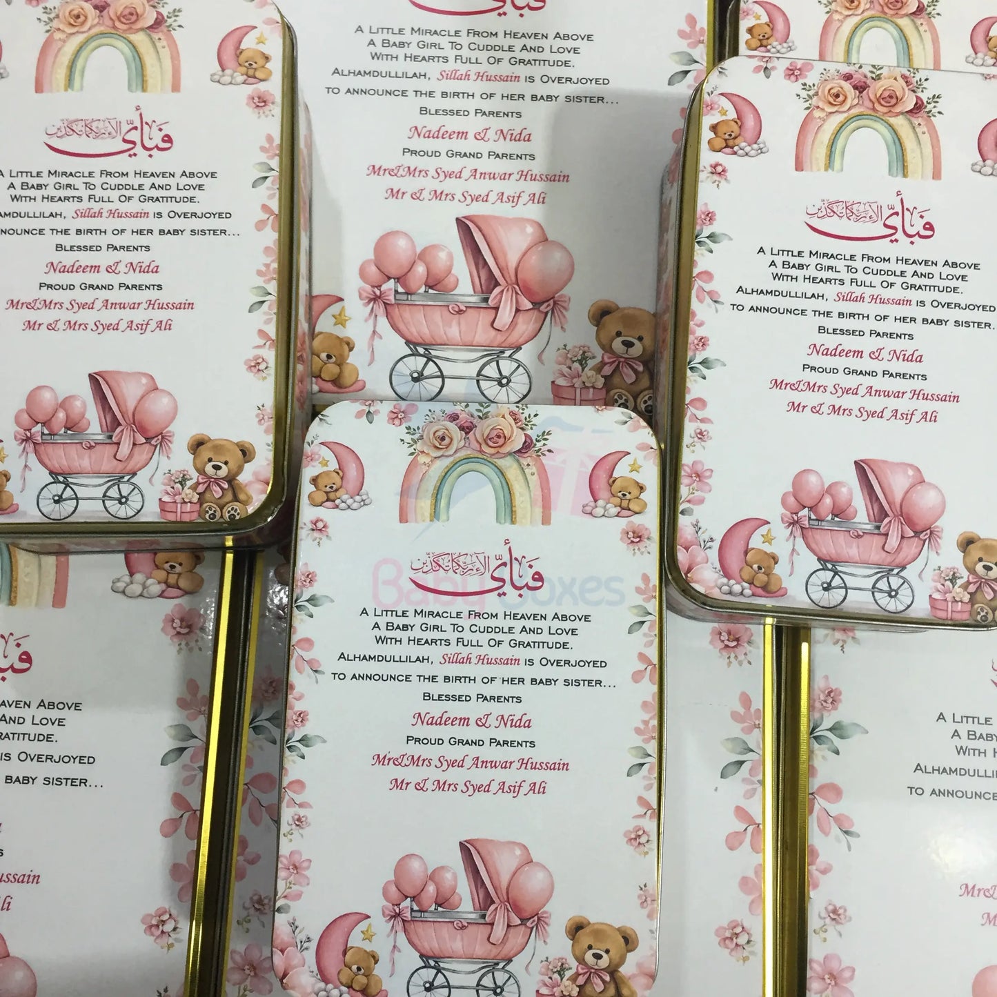 Half Kg Baby Sweet Boxes