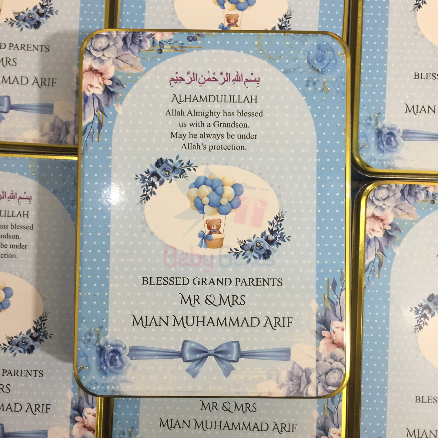 1 Kg Baby Sweet Tin Box