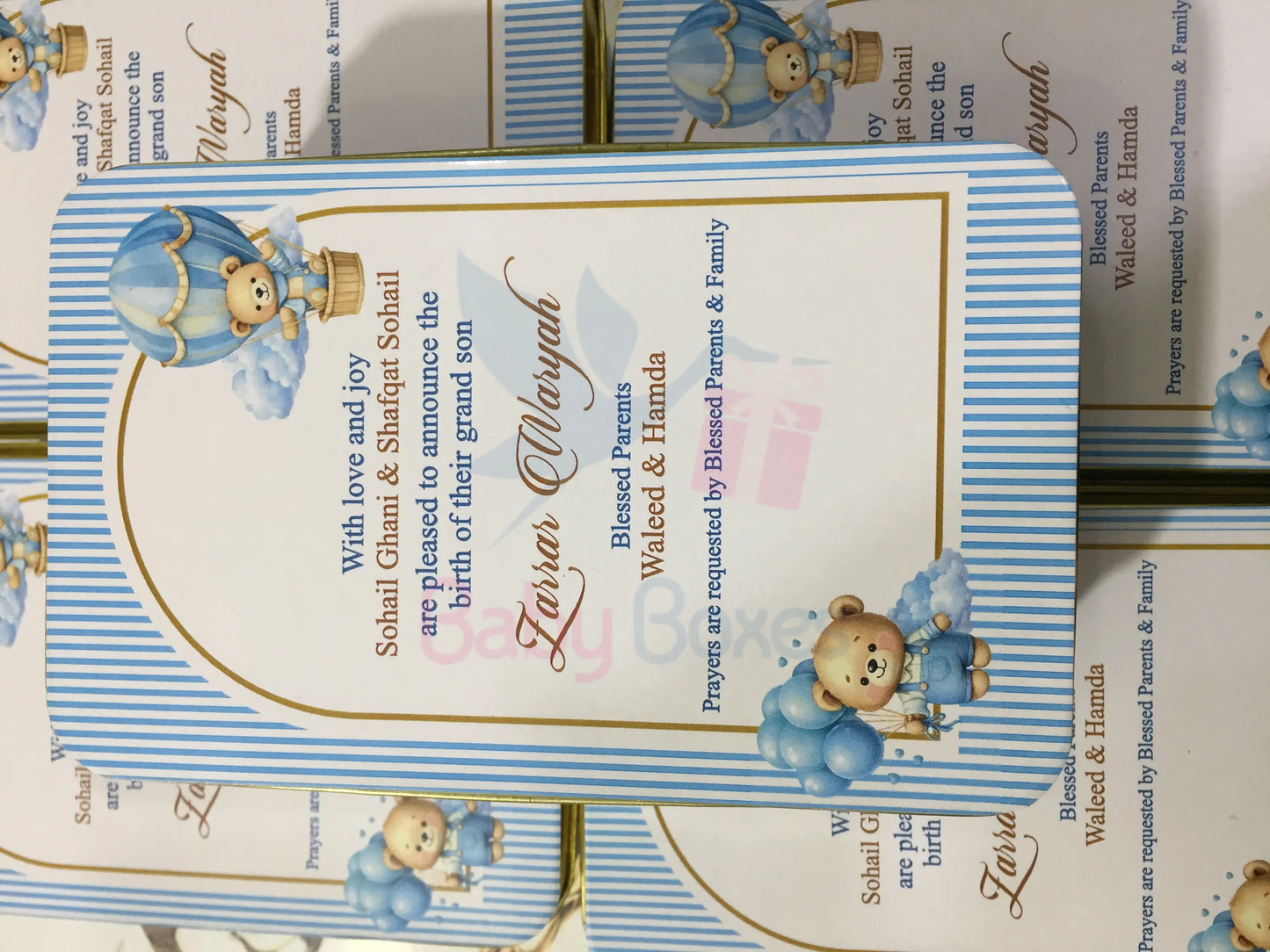 New Design Half Kg Baby Boby Tin