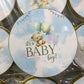 250gm Its a Baby Boy Teddy Theme Sweet Tin Box