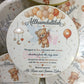 250gm Teddy Bear Baby Announcement Tin Box