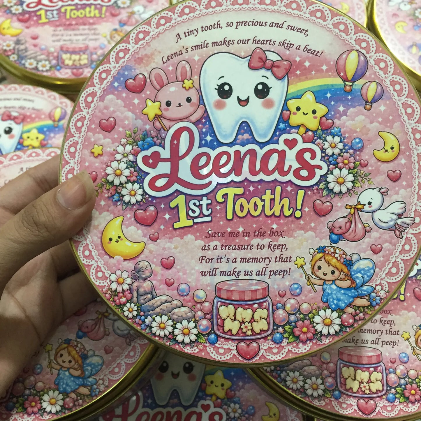 First Tooth Half Kg Announcement Sweet Box