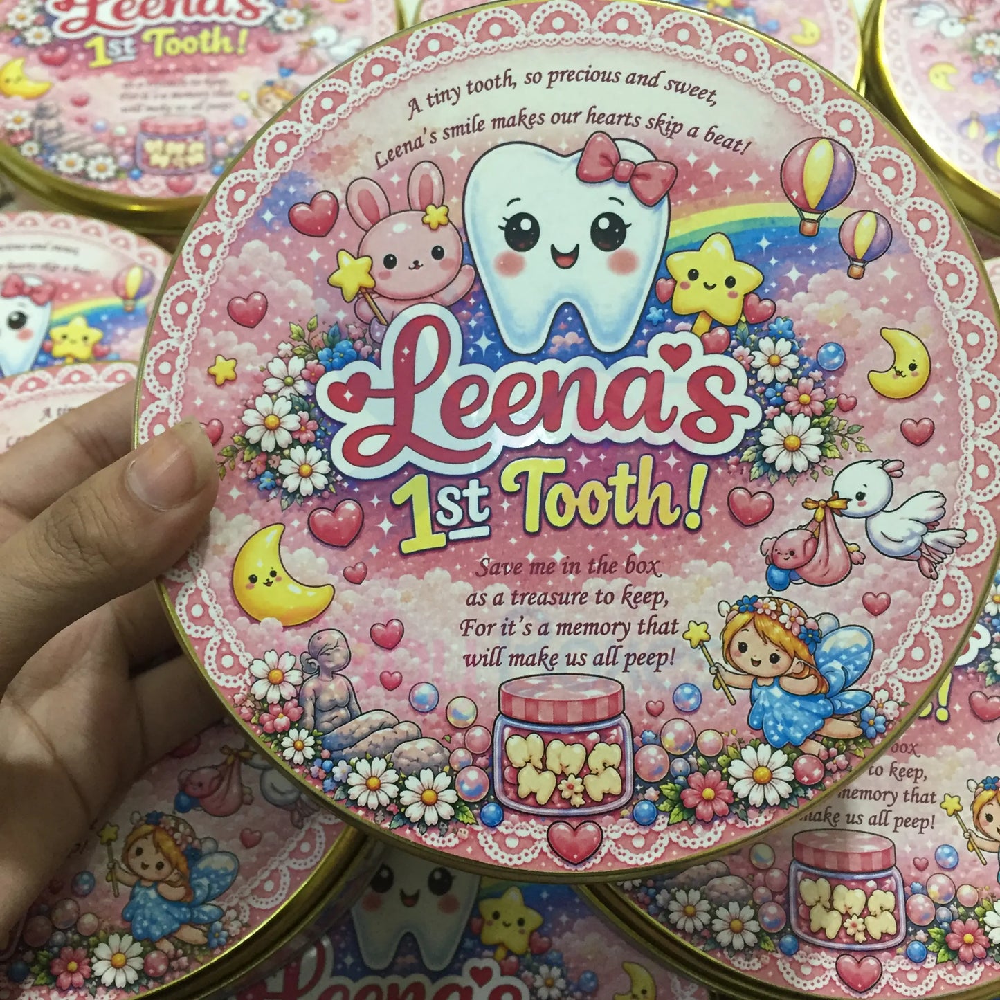 First Tooth Half Kg Announcement Sweet Box