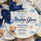 Half kg Teddy Theme Baby Boy Announcement Box