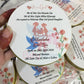 Half kg Floral Baby Girl Birth Announcement Box