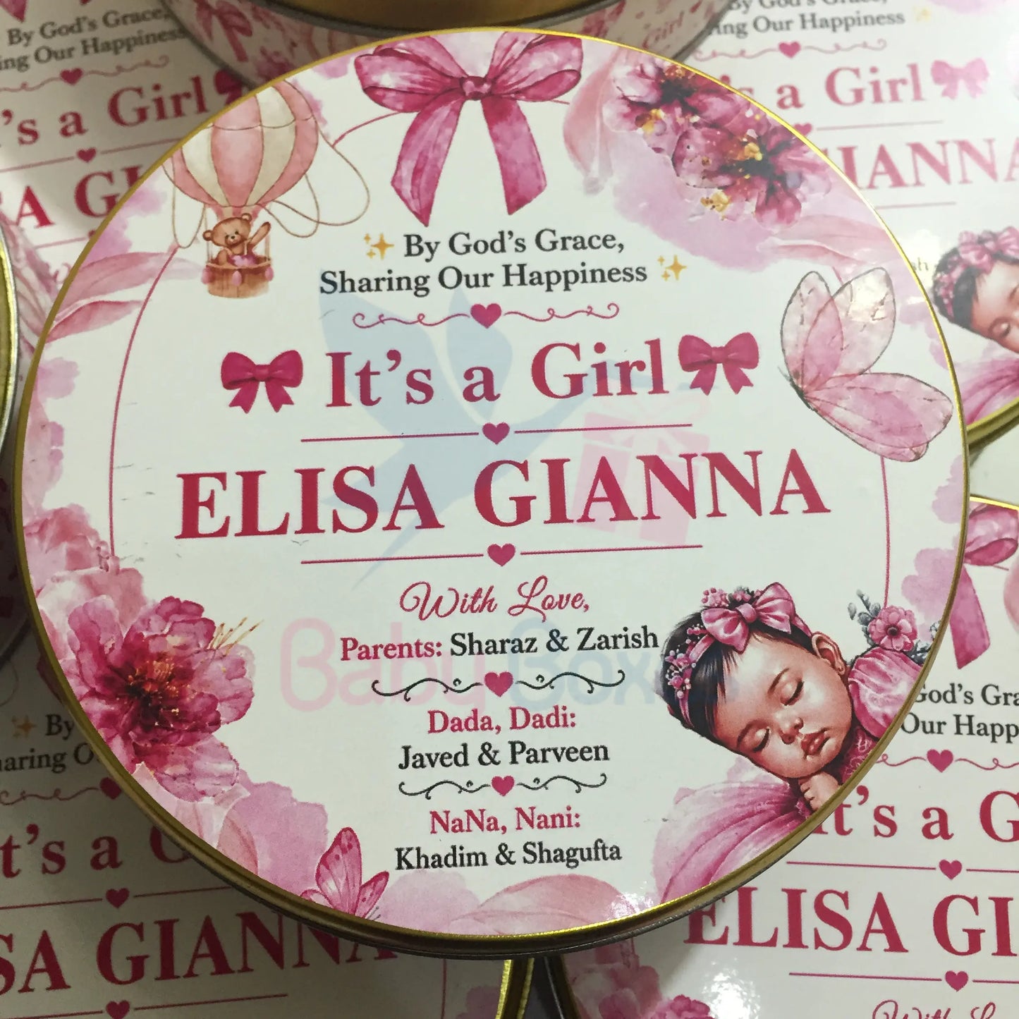 New Half Kg Announcement Sweet Box