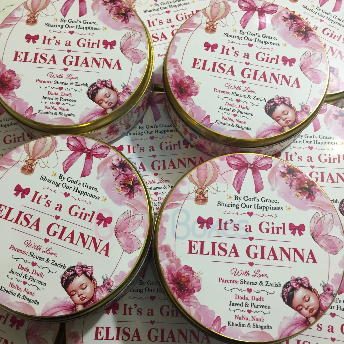 New Half Kg Announcement Sweet Box