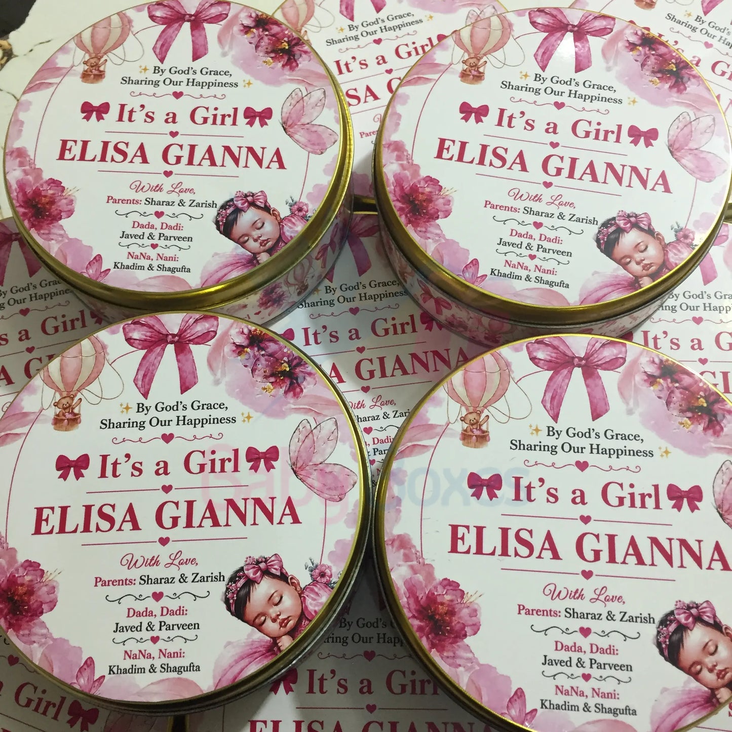 New Half Kg Announcement Sweet Box