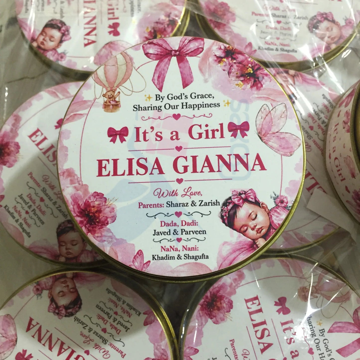 250gm Its a Girl Premium Sweet Box