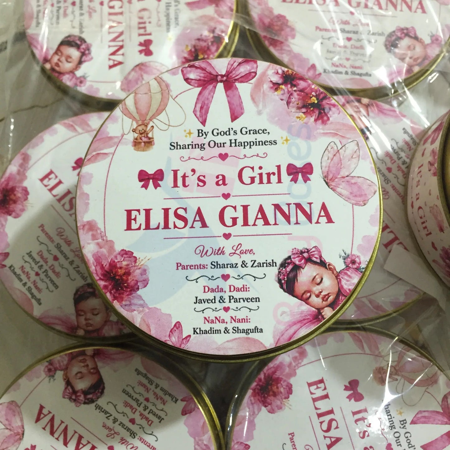 250gm Its a Girl Premium Sweet Box